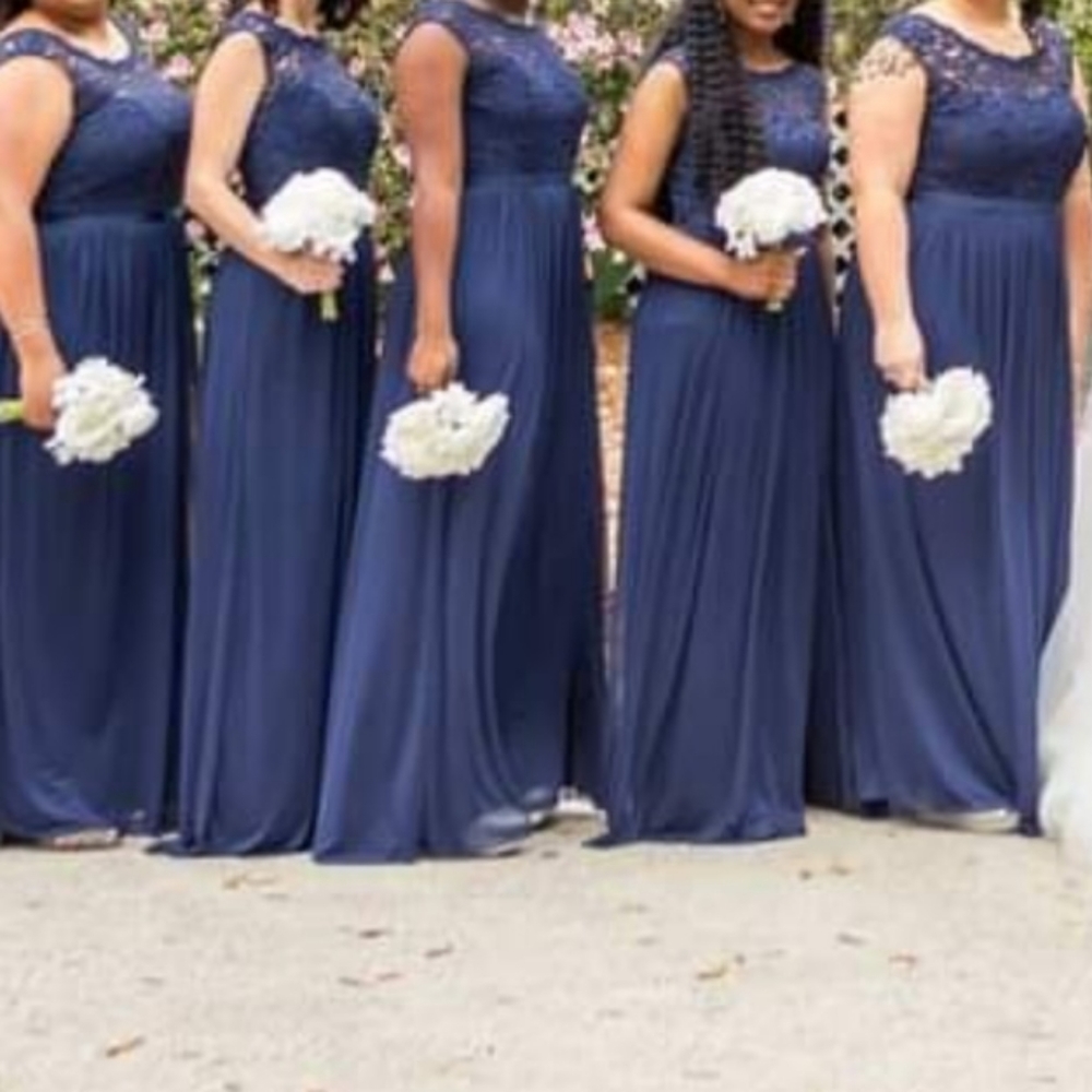 David's Bridal Bridesmaid Dress